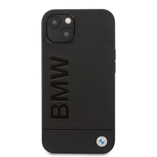 Apple iPhone 14 Plus BMW Leather Hot Stamp futrola (Crna) - BMHCP14MSLLBK
