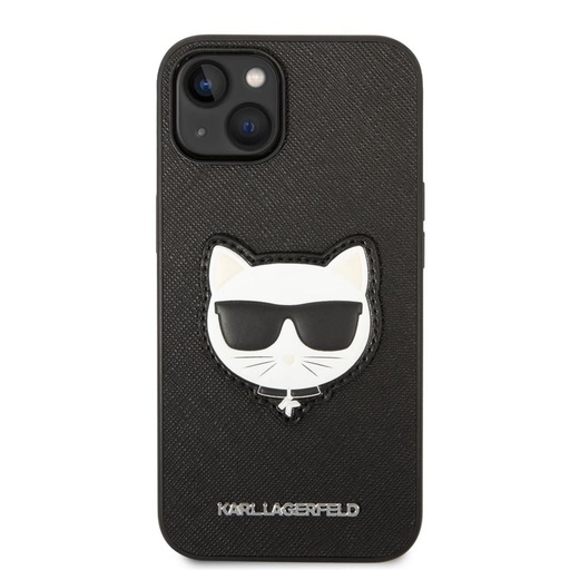 Apple iPhone 14 Karl Lagerfeld PU Saffiano Choupette Head futrola (Crna) – KLHCP14SSAPCHK