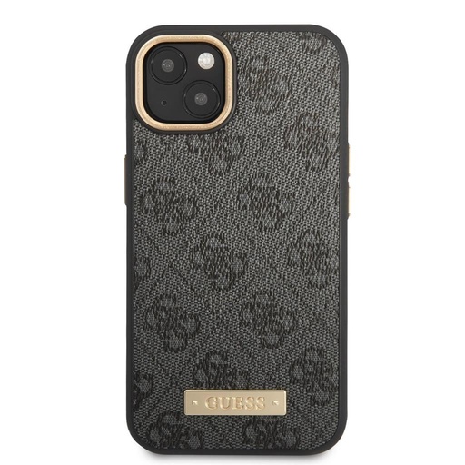 Apple iPhone 14 Plus Guess PU 4G MagSafe futrola (Crna) - GUHMP14MU4GPRK