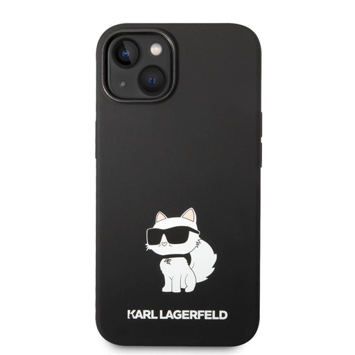 Apple iPhone 14 Plus Crna Karl Lagerfeld Liquid Silicone Choupette NFT futrola (Crna) – KLHCP14MSNCHBCK