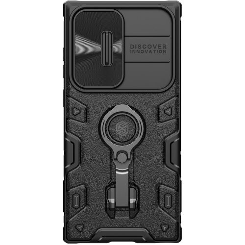 Samsung Galaxy S23 Ultra Nillkin CamShield Armor Pro MagSafe zaštitna maskica (Crna)