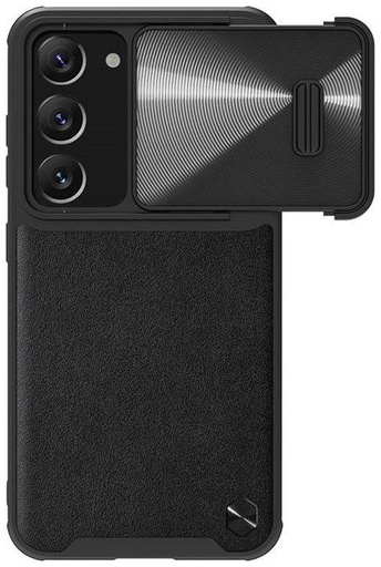 Samsung Galaxy S23 Plus Nillkin CamShield Leather S zaštitna maskica (Crna)