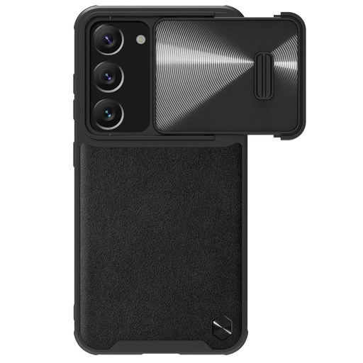 Samsung Galaxy S23 5G Nillkin CamShield Leather S zaštitna maskica (crna)
