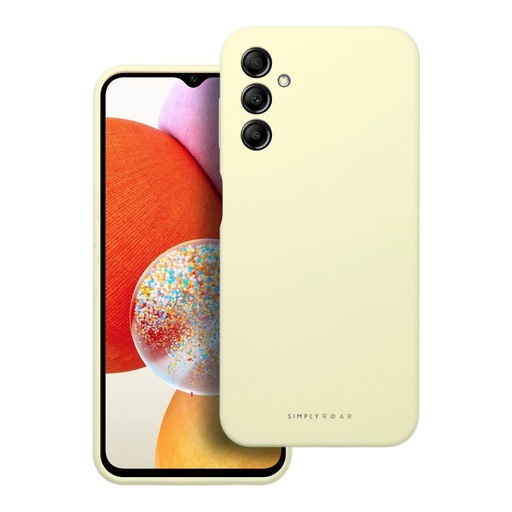 Samsung Galaxy A14 4G / Galaxy A14 5G Roar Cloud Skin zaštitna maskica (svijetao žuta)