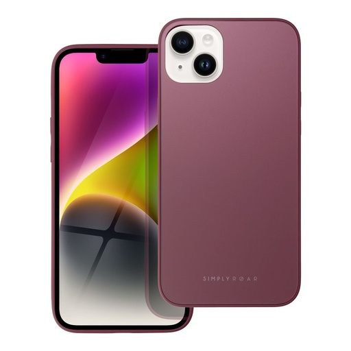 Apple iPhone 14 Plus Roar mat staklo zaštitna maskica (Bordo)
