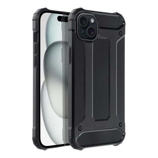 Apple iPhone 15 Plus armor otporan na udarce zaštitna maskica (Crna)