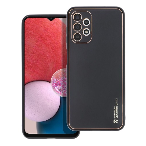Samsung Galaxy A13 4G Forcell koža zaštitna maskica (Crna)