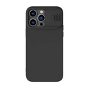 Apple iPhone 15 Pro Nillkin Silky hátlap tok (Fekete)