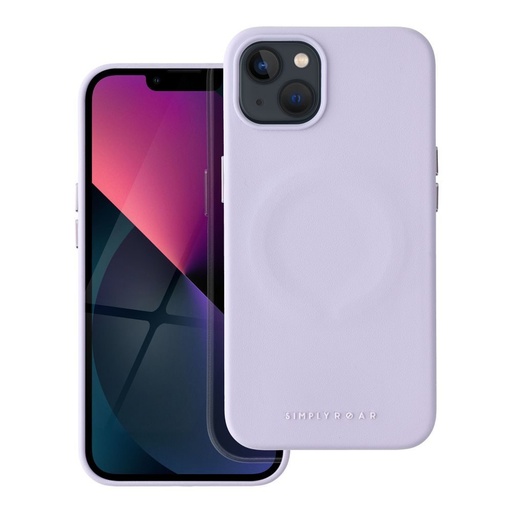 Apple iPhone 13 Roar Leather magsafe zaštitna maskica (Ljubičasta)
