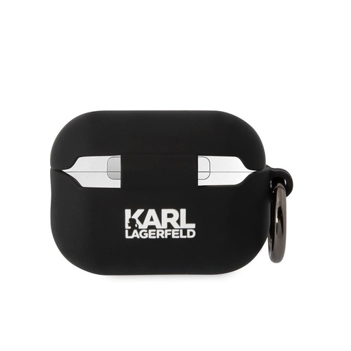 Karl Lagerfeld 3D Logo NFT Choupette Head Silicone futrola AirPods Pro 2 (Crna) - KLAP2RUNCHK