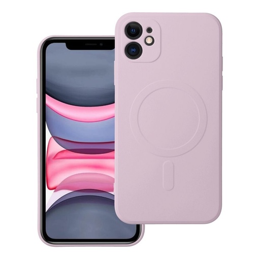 Apple iPhone 11 Silicone mag cover magsafe zaštitna maskica (Ružičasta)