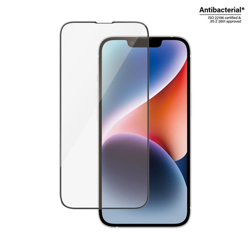 Apple iPhone 13 / 13 Pro / 14 / 16e PanzerGlass ultra wide fit premium zaštitno staklo (Proziran)