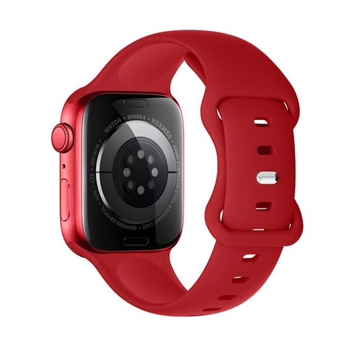 Apple Watch 42mm / Watch 44mm / Watch 45mm / Watch 49mm HOCO WA15 solid remen crvena
