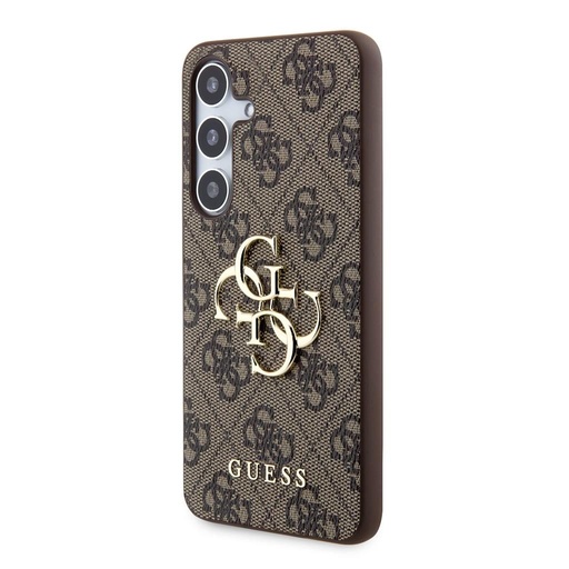 Samsung Galaxy S24 Guess PU 4G Metal Logo futrola (Smeđa) - GUHCS24S4GMGBR