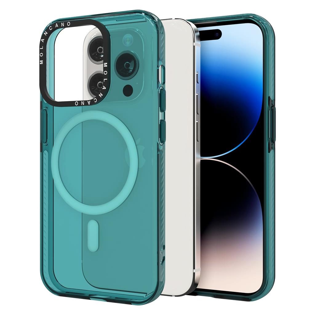 Apple iPhone 13 MOLAN CANO rainbow TPU hátlap tok (Zöld)