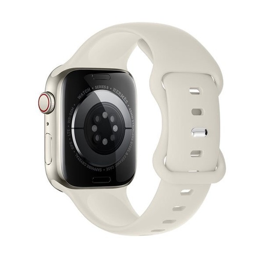 Apple Watch 38mm / Watch 40mm / Watch 41mm HOCO WA15 solid remen srebrna