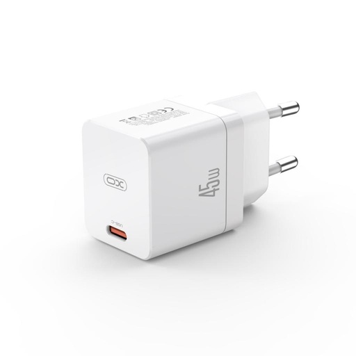 XO CE09 PD 45W brzi punjač (Bijela) – USB-C priključak