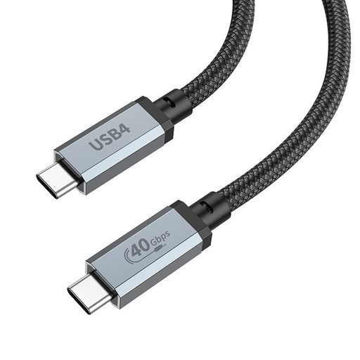 Hoco US05 USB-C Thunderbolt 3 100W kabel crna