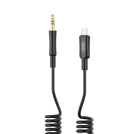 XO NB-R255B USB-C audio adapter (Crna) – USB-C–3.5 mm