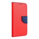 Apple iPhone 15 Plus Fancy book notesz tok (kék-piros)