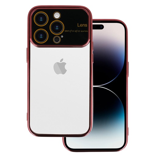 Samsung Galaxy A15 4G / Galaxy A15 5G electro lens kamera otok zaštitni zaštitna maskica (Crvena)