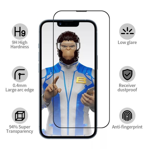 Apple iPhone 15 Pro Max BLUEO Ultra proziran protiv odsjaja premium zaštitno staklo proziran