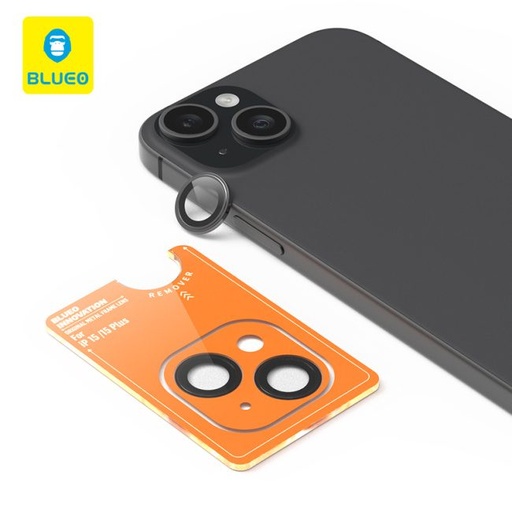Apple iPhone 15 Pro BLUEO metal frame kamera zaštitni crna