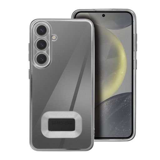 Samsung Galaxy S24 GLAM silikonski zaštitna maskica (Srebrna)