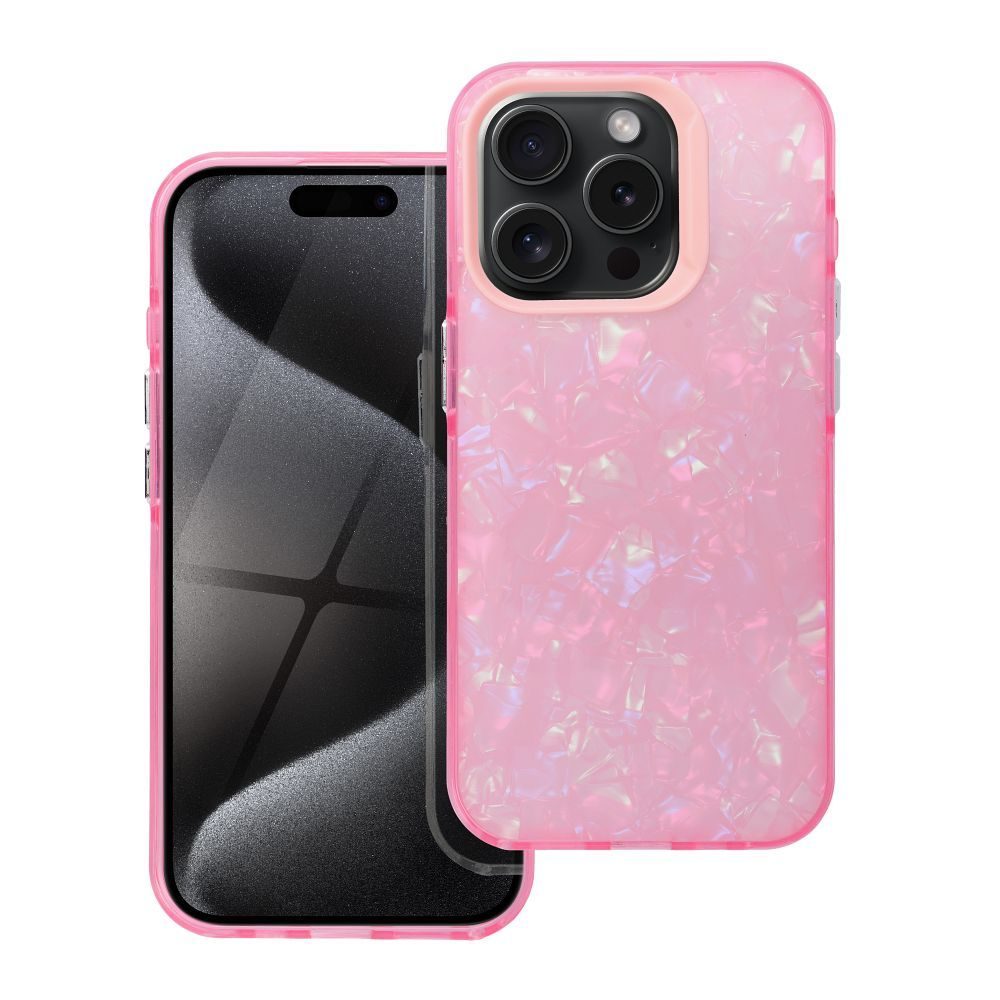 Apple iPhone 14 TUTTI FRUTTI hátlap tok (Rózsaszín)