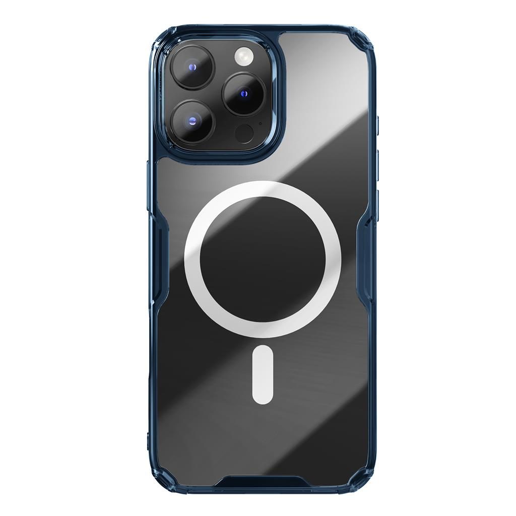 Apple iPhone 16 Pro Nillkin Nature Pro MagSafe hátlap tok (Kék)