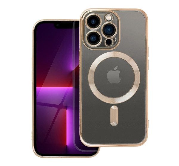 Apple iPhone 7 / iPhone 8 / iPhone SE 2020 / iPhone SE 2022 Color Chrome Magsafe hátlap tok (Arany)