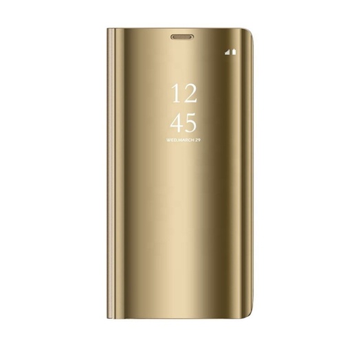 Samsung Galaxy A16 4G / Galaxy A16 5G Proziran view preklopna futrola (Zlatna)