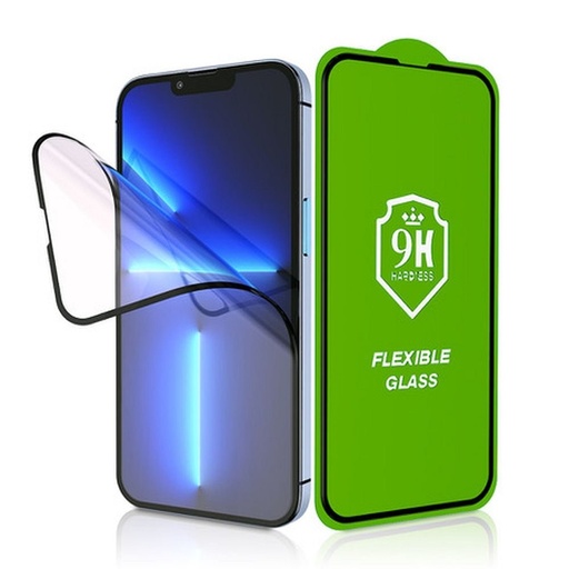 Samsung Galaxy A16 4G / Galaxy A16 5G 5D fleksibilan hybrid zaštitno staklo (Proziran (crna s rubom) )