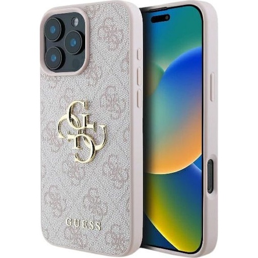Apple iPhone 16 Guess 4G Big Logo futrola (Ružičasta) - GUHCP16S4GMGPI