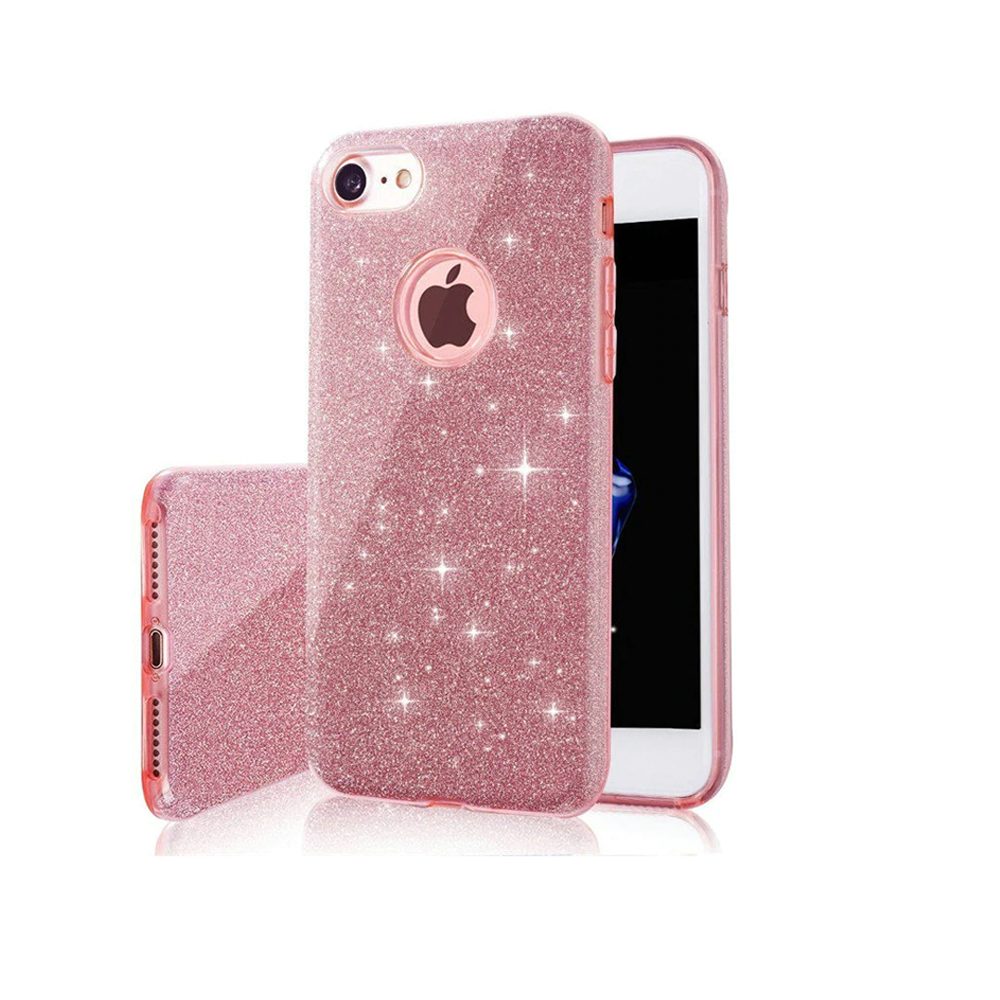 Samsung Galaxy A36 5G glitter 3in1 hátlap tok (Rózsaszín)