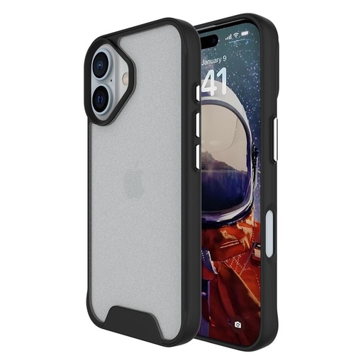 Apple iPhone 16 TOKO Silk zaštitna maskica (Crna)