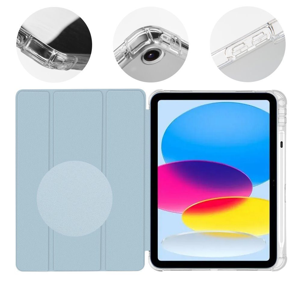 Apple iPad 10.9 OBAL:ME MistyTab tablet tok (Világoskék)