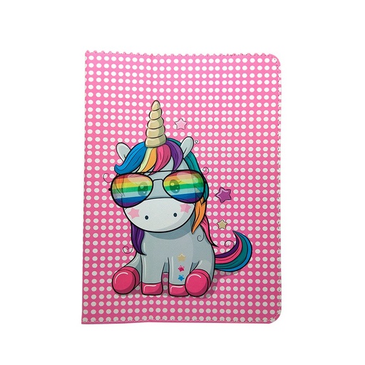 Univerzalni veličina 9.0"-10.0"-ig tablet futrola (Rainbow Unicorn)