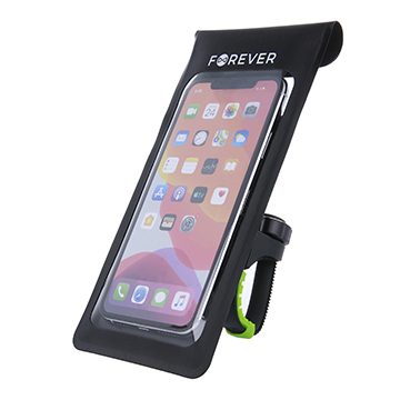 Forever Outdoor BH-130 vodootporan bicikl držač za telefon (Crna)