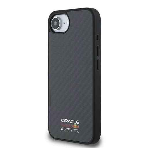 Apple iPhone 16e Crvena Bull Carbon Shiny Logo MagSafe futrola (Crna) – RBHMPSE424CFILSK