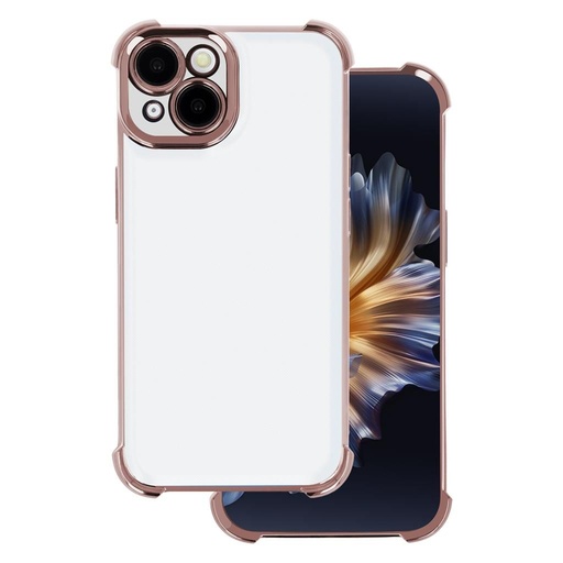 Samsung Galaxy S25 Anti shock chrome zaštitna maskica (Zlatna)