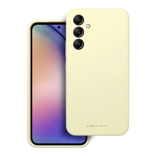 Samsung Galaxy A36 5G crna bijela zaštitna maskica (Žuta)