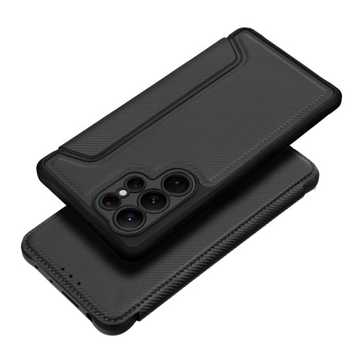 Samsung Galaxy S25 Razor magnetski otporan na udarce preklopna futrola (Crna)