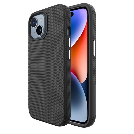 Apple iPhone 15 TOKO Triangle zaštitna maskica (Crna)
