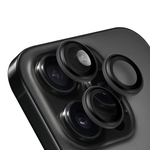 Apple iPhone 15 Pro & iPhone 15 Pro Max OBAL:ME zaštita kamere (Crna)