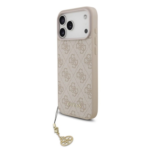 Guess 4G Charm futrola iPhone 17 Pro Max (Ružičasta) - GUHMP17XGF4GCP