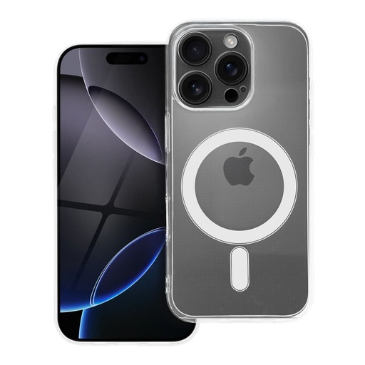 Apple iPhone 16 Pro 2 mm tanak silikonski MagSafe zaštitna maskica (Proziran)