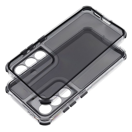 Samsung Galaxy S25 Matrix Proziran silikonski zaštitna maskica (Crna)