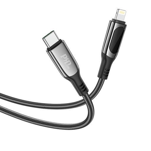 Hoco S51 lightning kabel, crna