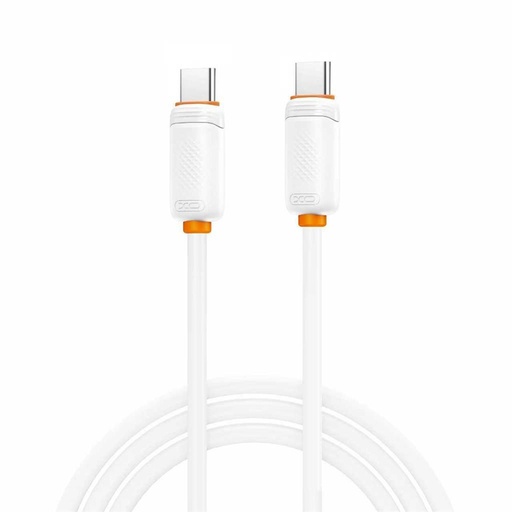 XO NB-Q302B USB-C – USB-C kabel (Bijela) - 1,0 m - 60W